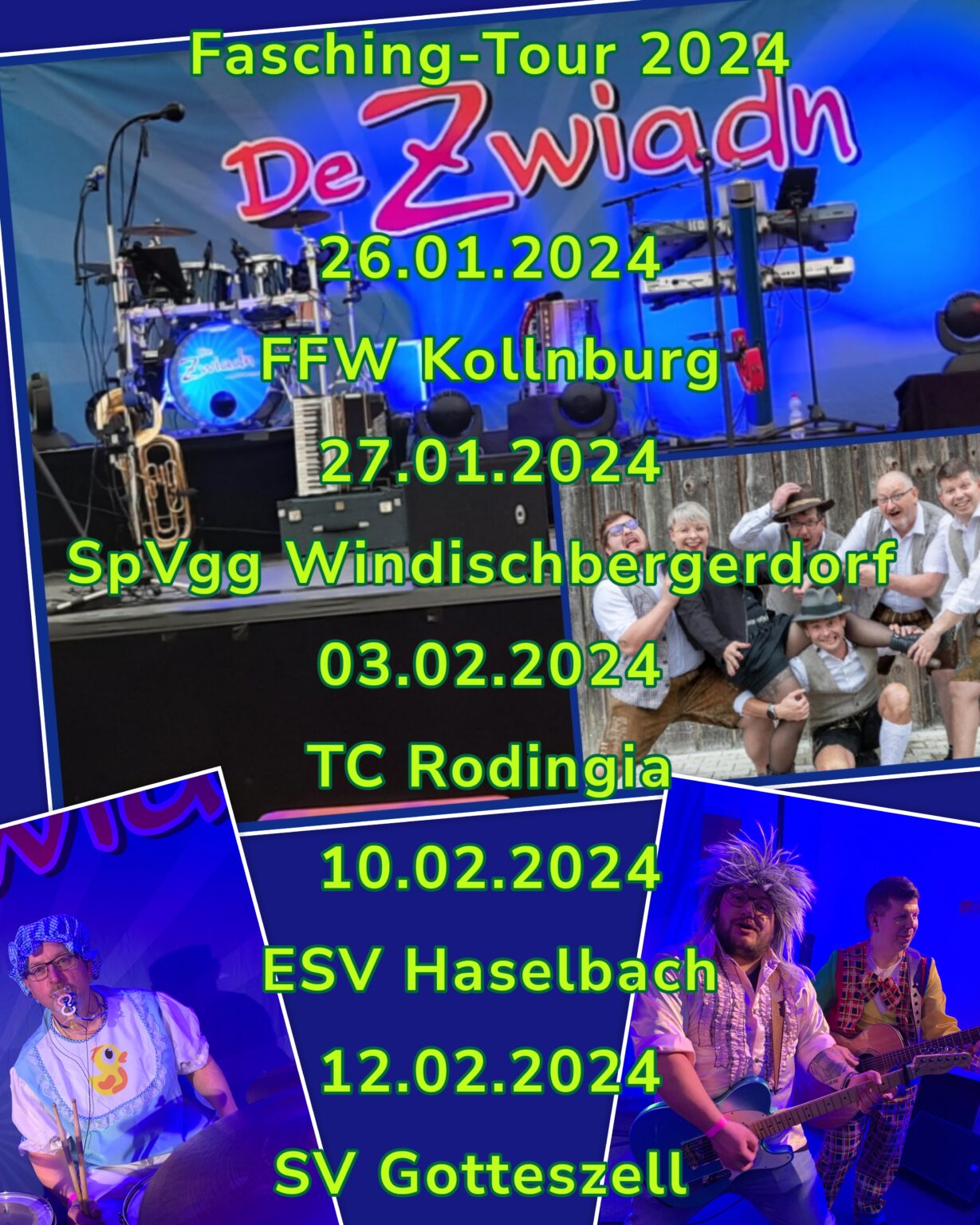 Auf geht´s zum Fasching 2024... De Zwiadn